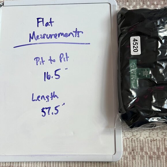 LAUREN Ralph Lauren Evening B&W Draped Ruffled Sleeveless Long Gown Sz 8 - Picture 7 of 7